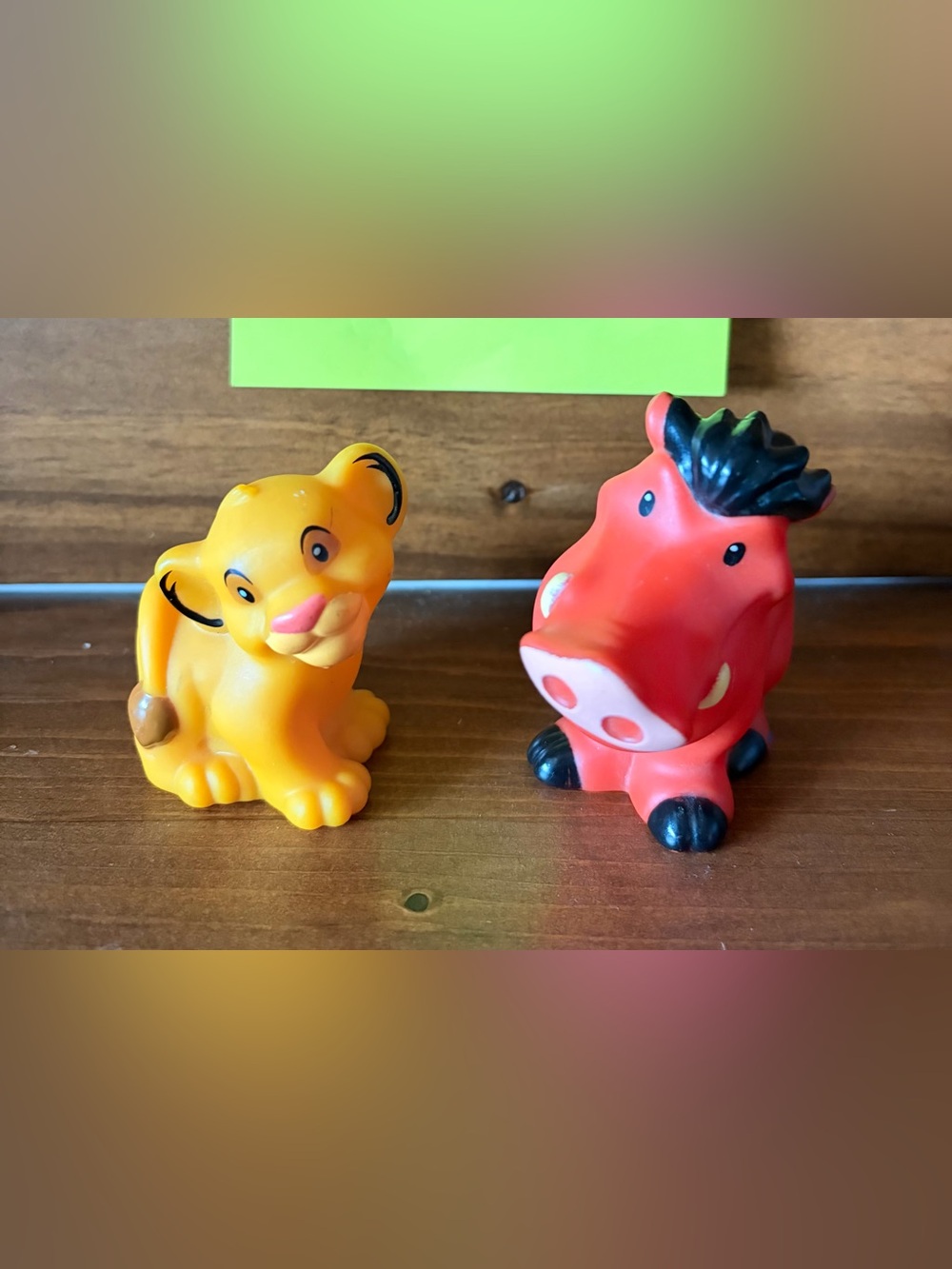 Little people simba and pumba